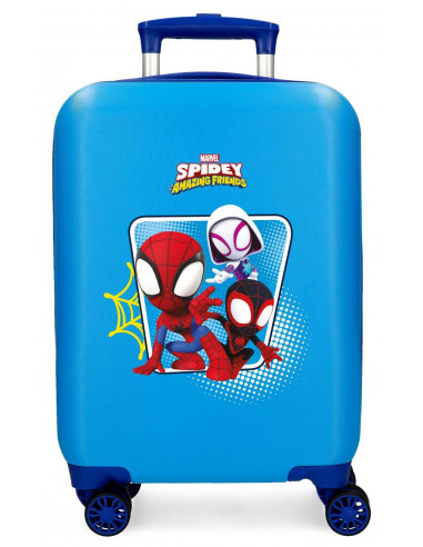 4691321 ABS SUITCASE 50 CM 4W. SPIDEY TEAM UP